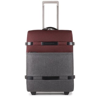 Trolley Piquadro piccolo rosso e grigio Move BV3877M2/RGR