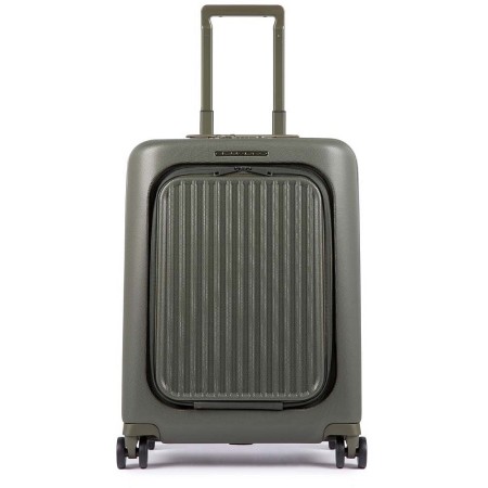 Trolley Piquadro klein grün Sucher BV4426SK / VE