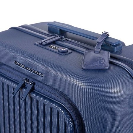 Trolley Piquadro klein blau Sucher BV4426SK / BLU