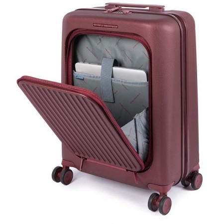 Trolley Piquadro klein rot Sucher BV4426SK / R