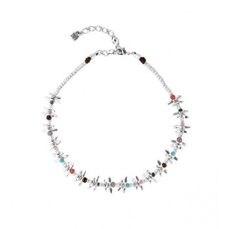 Collana Uno de50 Any Time libellule e pietre - COL1281MCLMTL0U