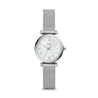 Orologio Fossil donna Carlie maglia milano silver - ES4432