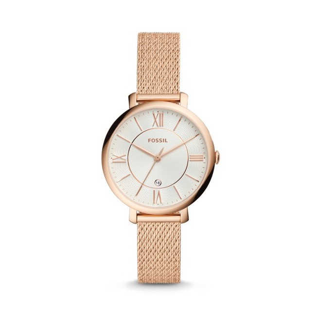 Fossil watch woman Jacqueline rosè Roman indexes - ES4352
