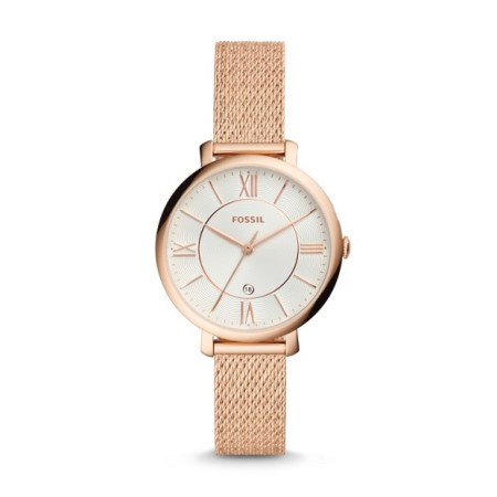 Fossil watch woman Jacqueline rosè Roman indexes - ES4352