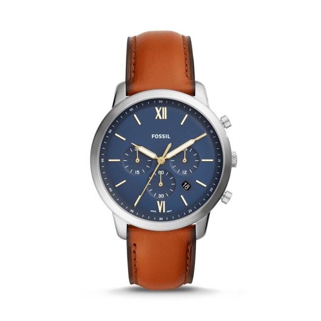 Fossil uhr man Neutral blau Chronograph - FS5453