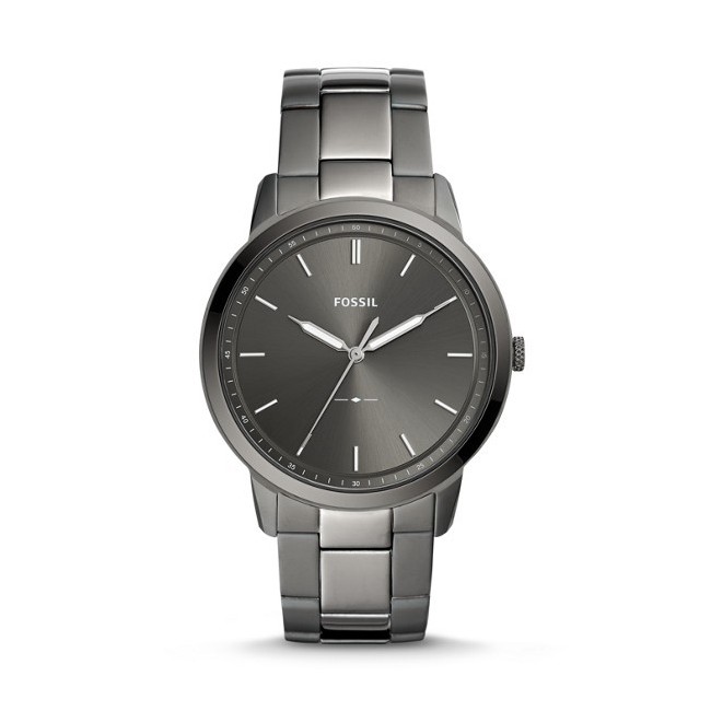 Orologio Fossil uomo The Minimalist grigio fumè luminova - FS5459