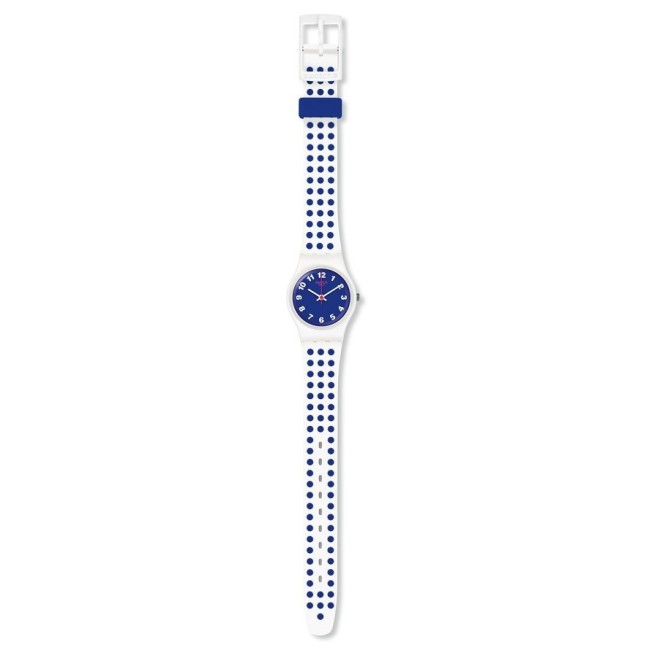 Orologio Swatch donna Original Lady Bluedots pois blu - LW159