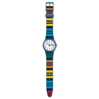 Orologio Swatch Original Gent Color Crossing righe colorate  - GN724
