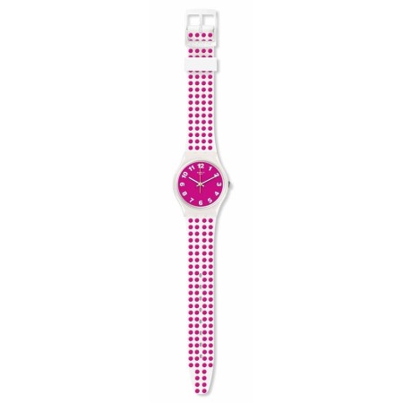 Swatch Uhr Original Gent Pinkdots rosa Punkte - GW190
