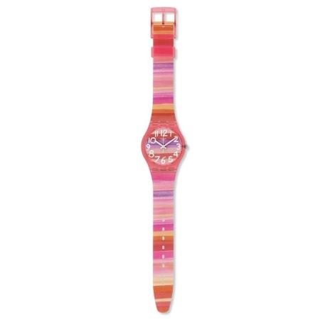 Swatch Watch Original Gent Astilbe fuscsia pink bands - GP140