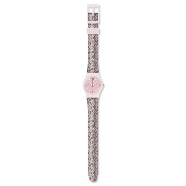 Swatch Uhr Original Lady Trico'Pink Fischgrat - LP151
