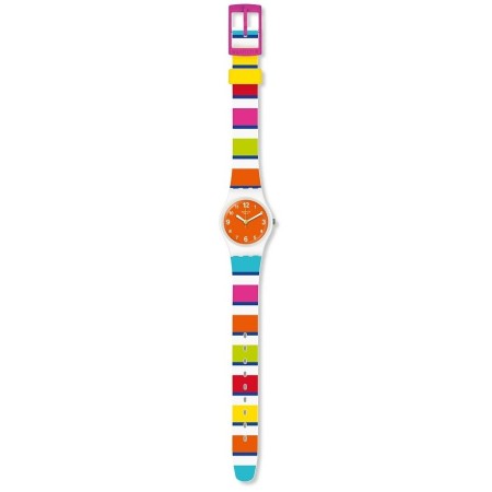 Swatch Watch woman Originals Lady Colorino orange dial