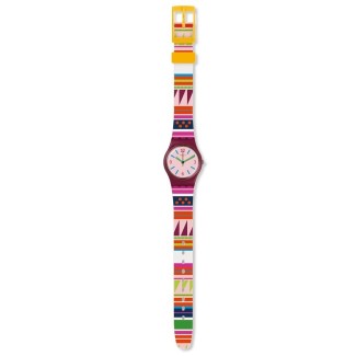 Swatch Watch Frau Originals Lady Laraka geometrisch - LP152