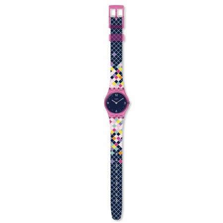 Swatch Damenuhr Originals Lady Sqarolor rhombus - LP153