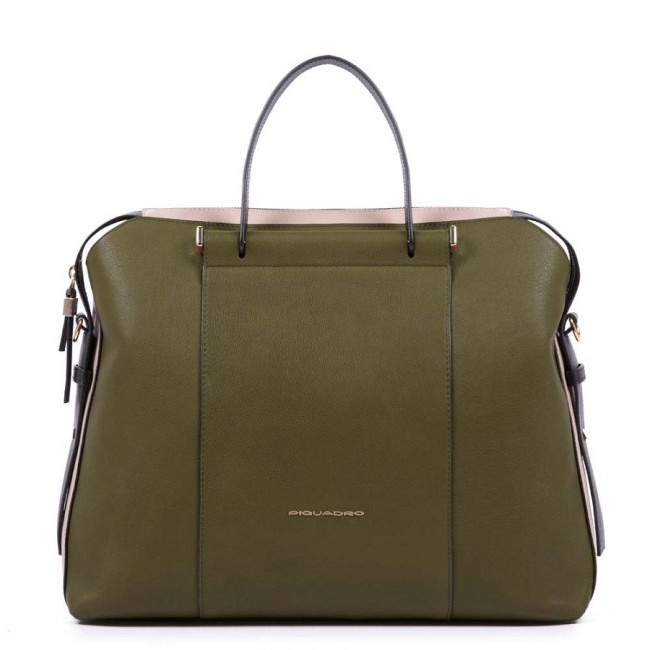 Cartella Donna Piquadro Circle verde - CA4577W92/VE