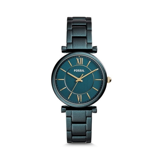 Fossil Carlie tea leaf watch for women - ES4427