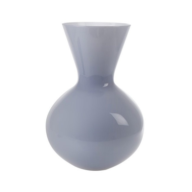 Vase Venini Idria high color grape interior lattimo 706.42UV