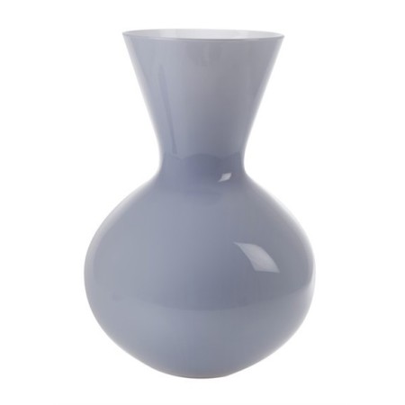 Vase Venini Idria high color grape interior lattimo 706.42UV