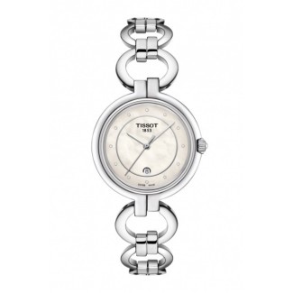 Orologio Tissot Flamingo bracciale anellato - T0942101111600