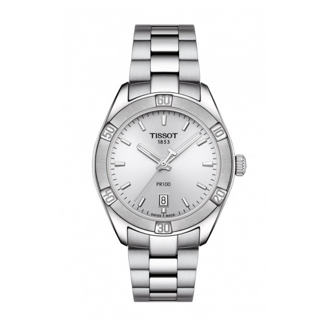 Tissot Pr100 Sport Chic medium steel watch