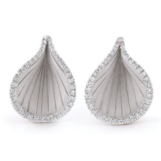 Earrings Annamaria Cammilli Gold drop and diamonds GAN2005W