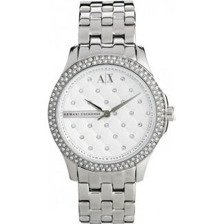 Orologio donna Armani Exchange Lady Hampton silver