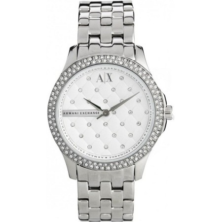 Armani Exchange Lady Hampton silver woman watch