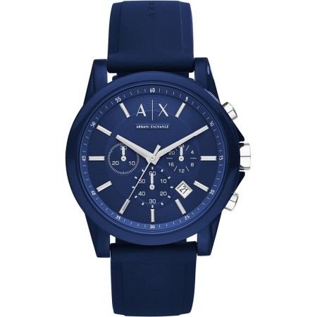 Orologio uomo Armani Exchange Outerbanks blu - AX1327
