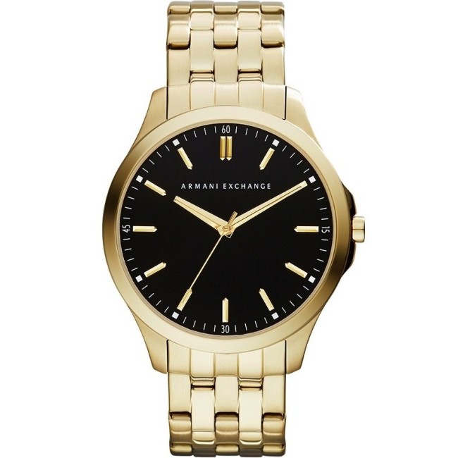 Mann Uhr Armani Exchange Hampton ultradünnes Gold