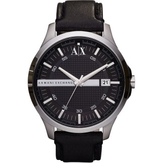 Armani Exchange Hampton Leder Herrenuhr - AX2101